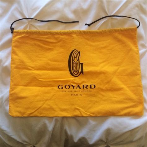 goyard dust bag